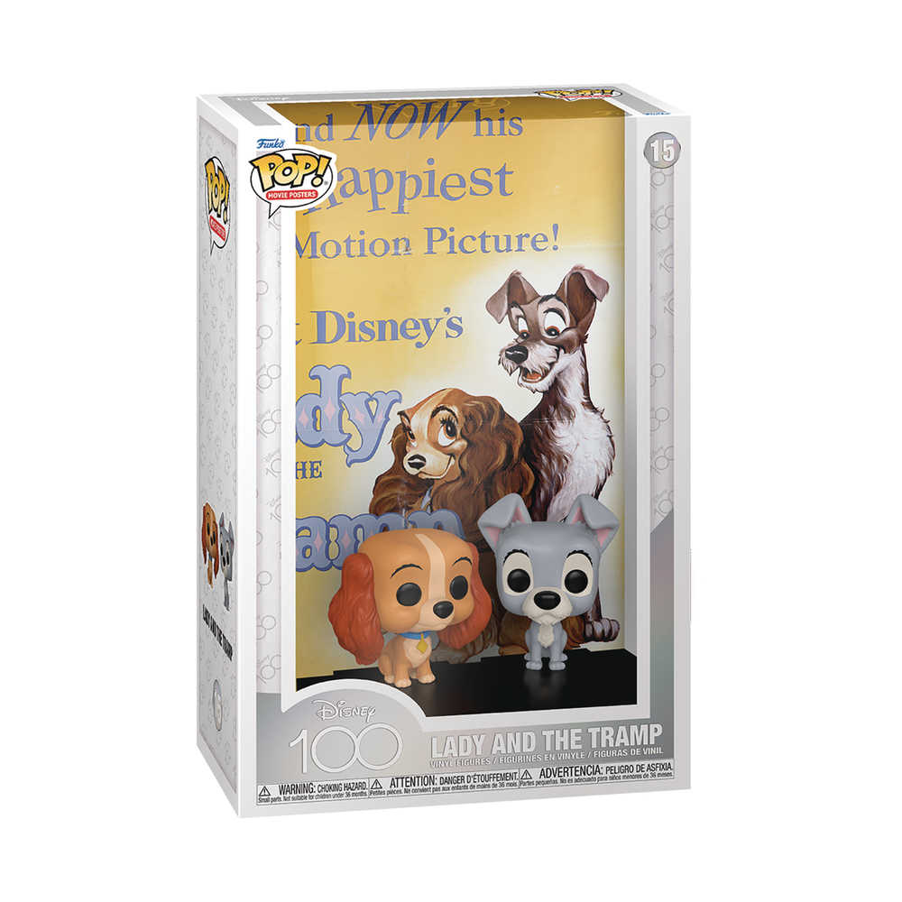 Pop! Movie Poster D100 Lady & The Tramp