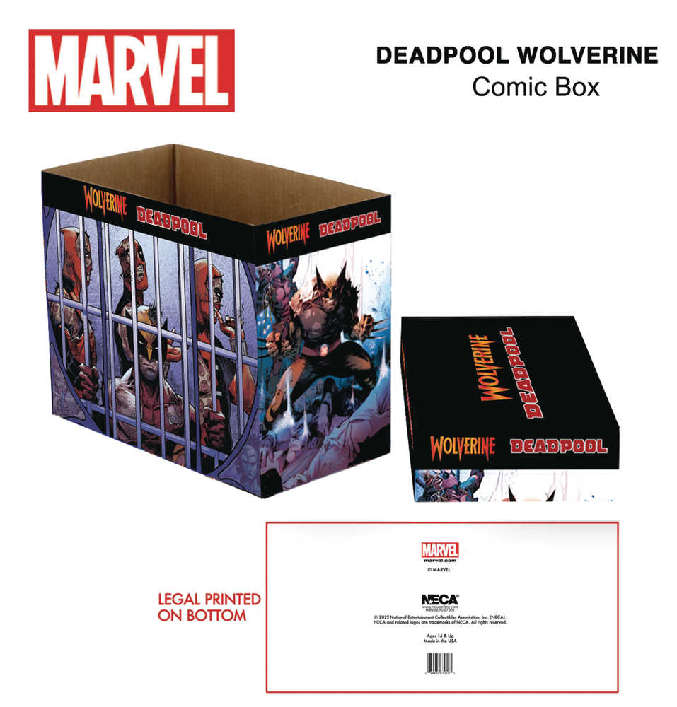 Marvel Short Comic Box Wolverine & Deadpool