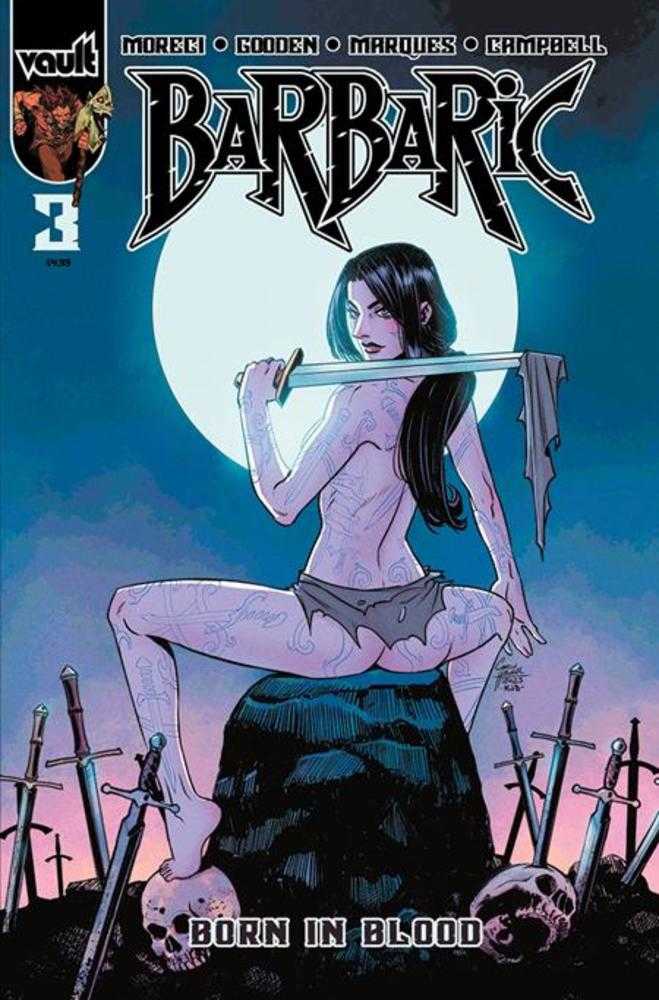 Barbaric Born In Blood #3 Cover B Howell Premium Variant