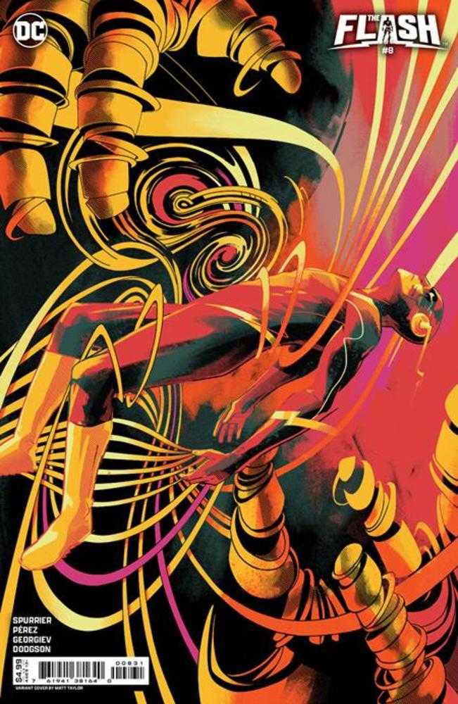 Flash #8 Cover C Matt Taylor Card Stock Variant