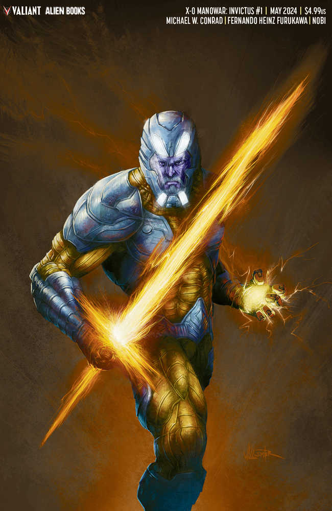 X-O Manowar Invictus #1 (Of 4) Cover D Willsmer Virgin