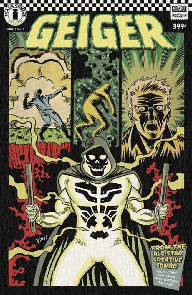 Geiger #3 Cover B Haspiel