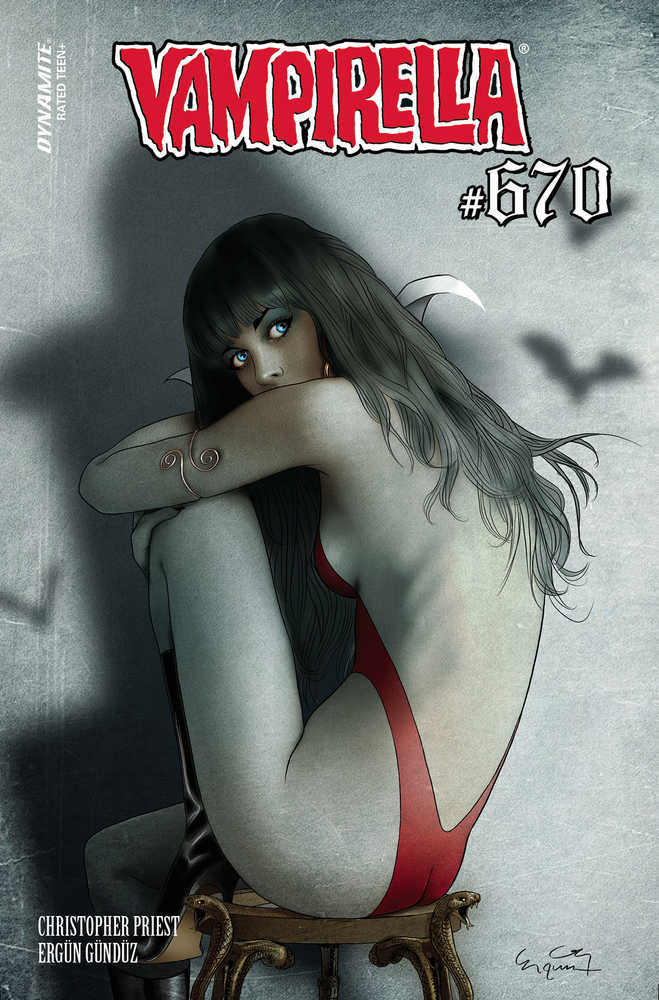 Vampirella #670 Cover F 7 Copy Variant Edition Gunduz Original