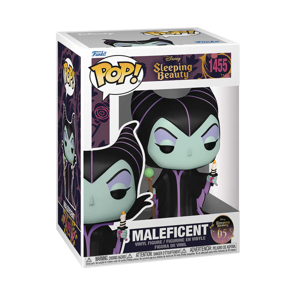 Pop! #1455 Disney Sleeping Beauty 65th Maleficent W/Candle Vinyl Figure