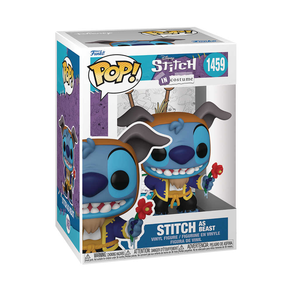 Pop! #1459 Disney Stitch Costume Beast Vinyl Figure