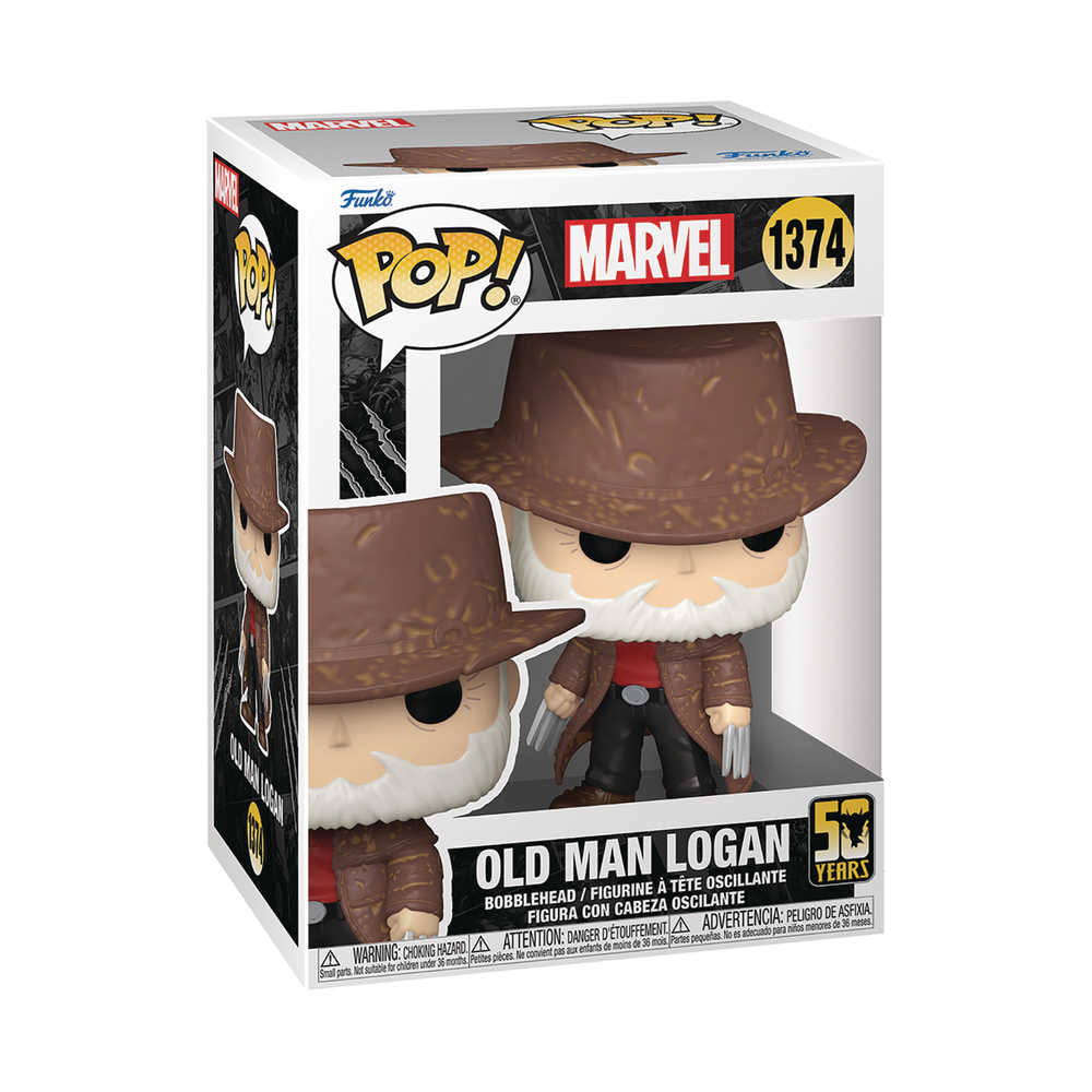 Pop! #1374 Marvel Wolverine 50th Ult Old Man Logan Vinyl Figure