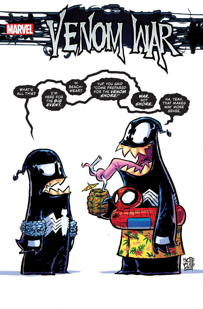 Venom War #1 (Of 5) Skottie Young Variant