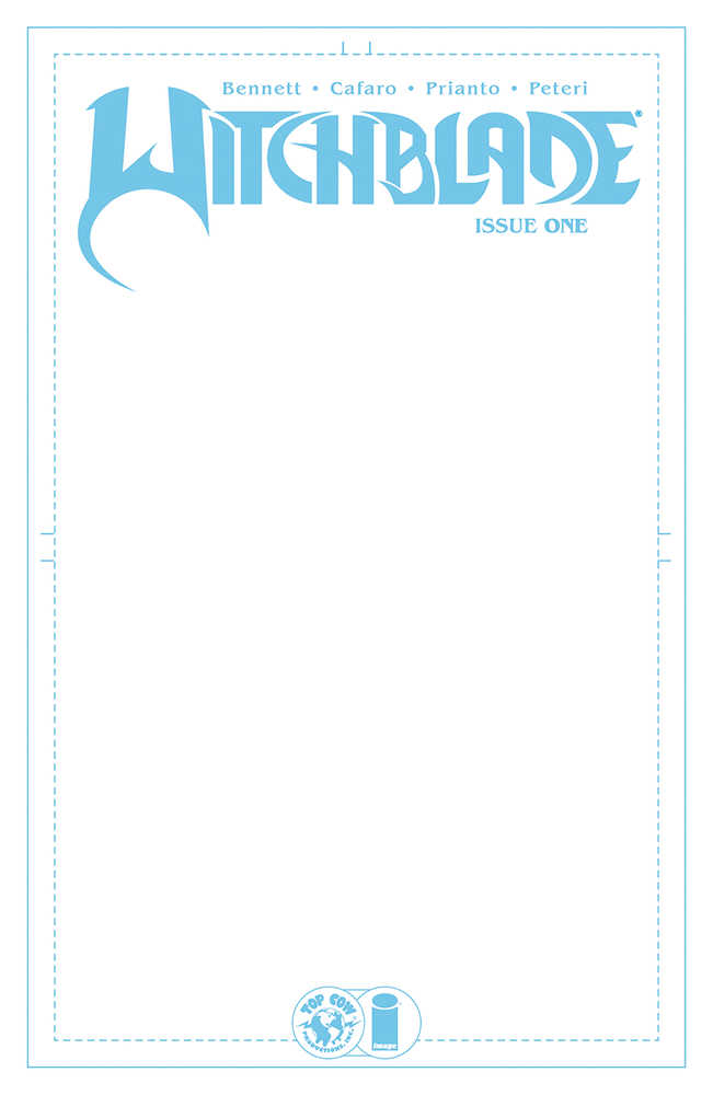 Witchblade #1 Cover C Blank Sketch