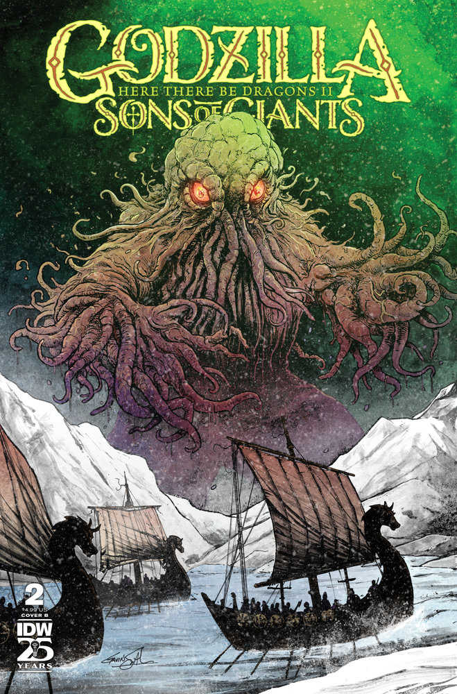 Godzilla Here There Be Dragons II Sons Of Giants #2 Cover B SM
