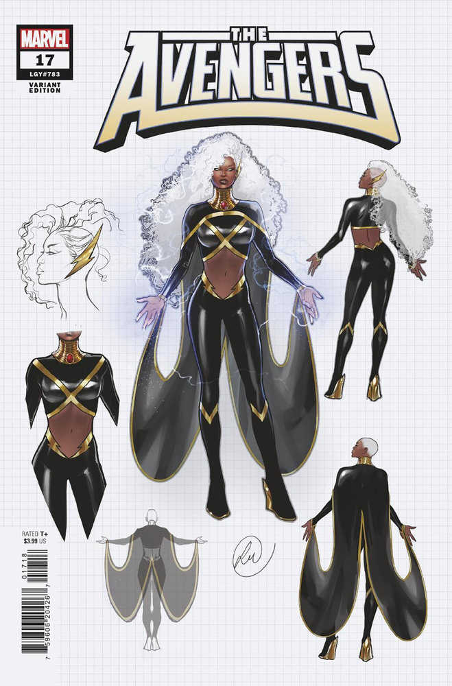 Avengers #17 10 Copy Variant Edition Lucas Werneck Design Variant