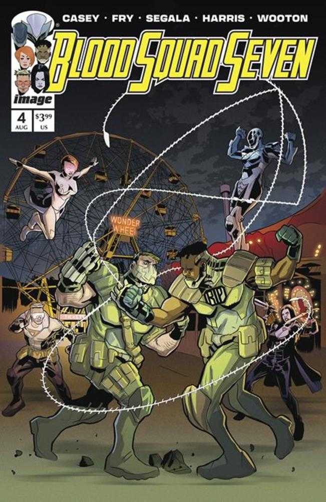 Blood Squad Seven #4 Cover A Fry (Mature)