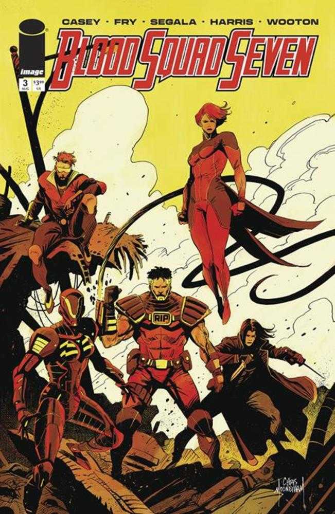 Blood Squad Seven #4 Cover B Mooneyham (Mature)