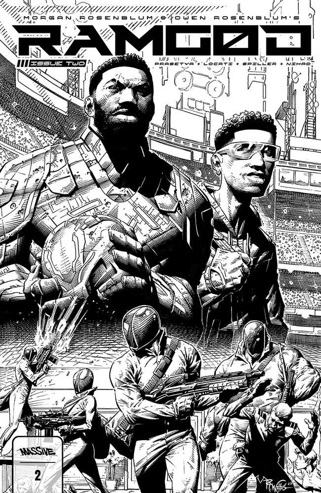 Ramgod #2 (Of 6) Cover E 10 Copy Variant Edition Willis Black & White (Mature)