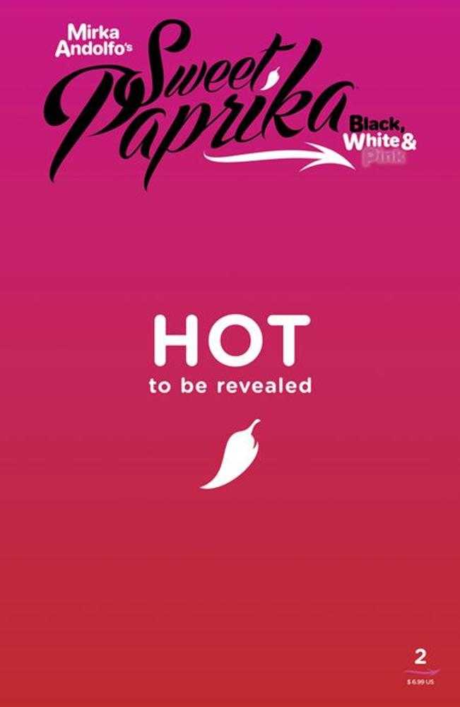 Sweet Paprika Black White & Pink #2 Cover E Andolfo Polybag