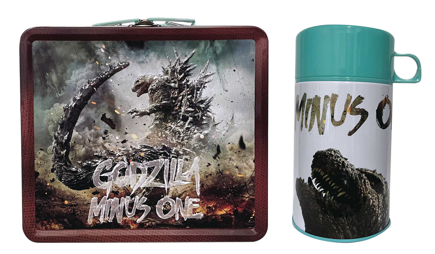 Tin Titans Godzilla Minus One PX Lunch Box w/ Beverage Container