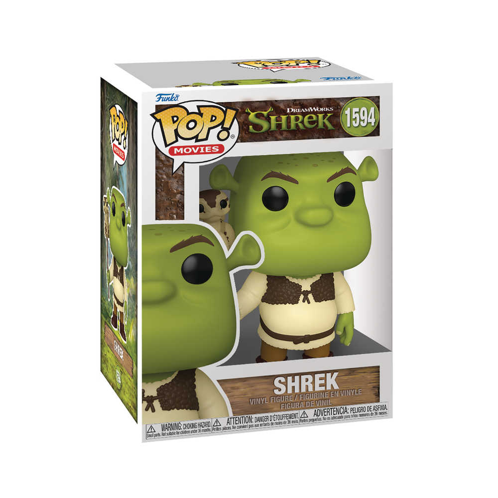Pop! #1594 Movies Shrek Dreamworks 30th Shrek W/Snake Vinyl Figure