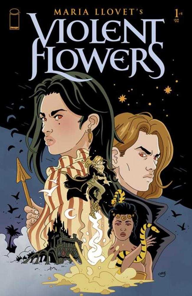 Violent Flowers #1 (Of 4) Cover E JesÚS Orellana Variant (Mature)