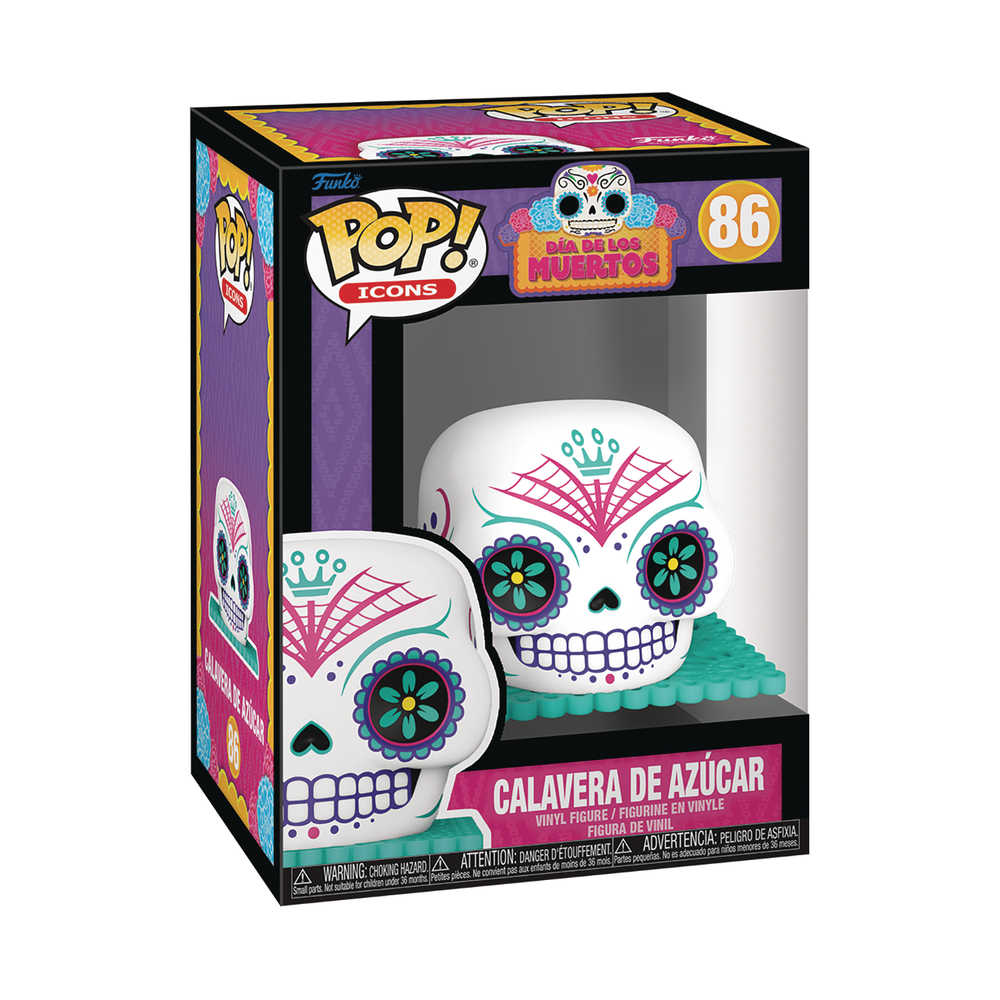 Pop! #86 Icon Calaveras De Azucar Dia De Los Muertos Vinyl Figure