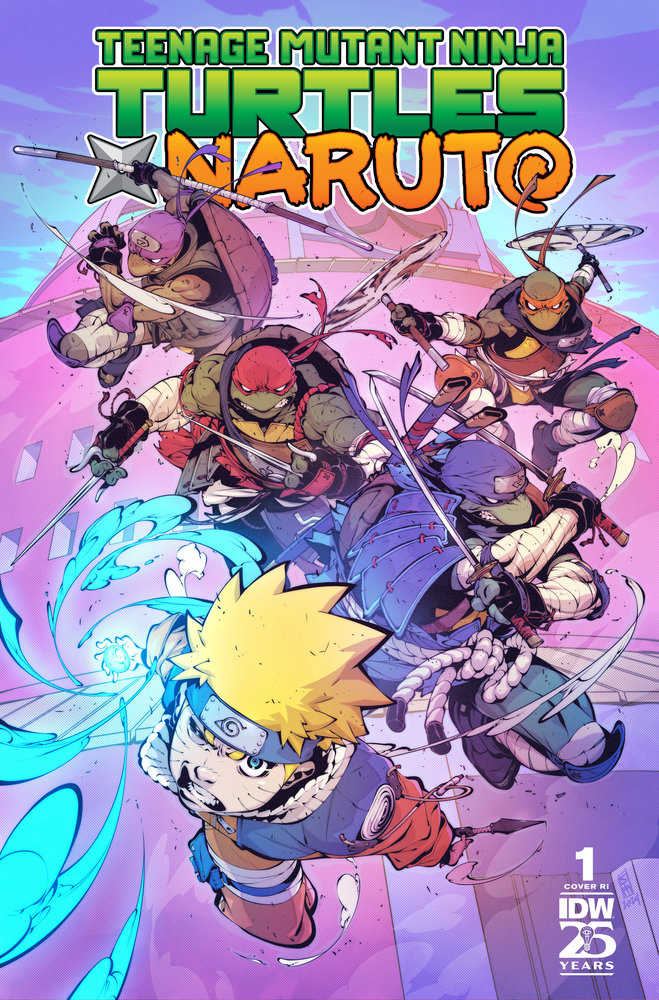 Teenage Mutant Ninja Turtles X Naruto #1 50 Copy Jacinto