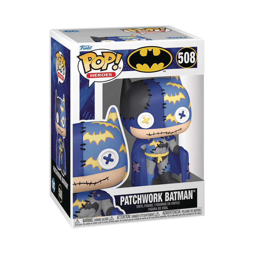 Pop! #508 Animation Patchwork Batman Vinyl Figure