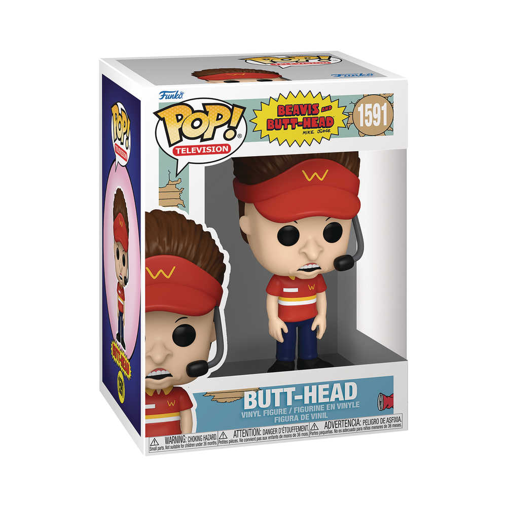 Pop! #1591 TV Beavis & Butt Head S2 Butt Head Vinyl Figure
