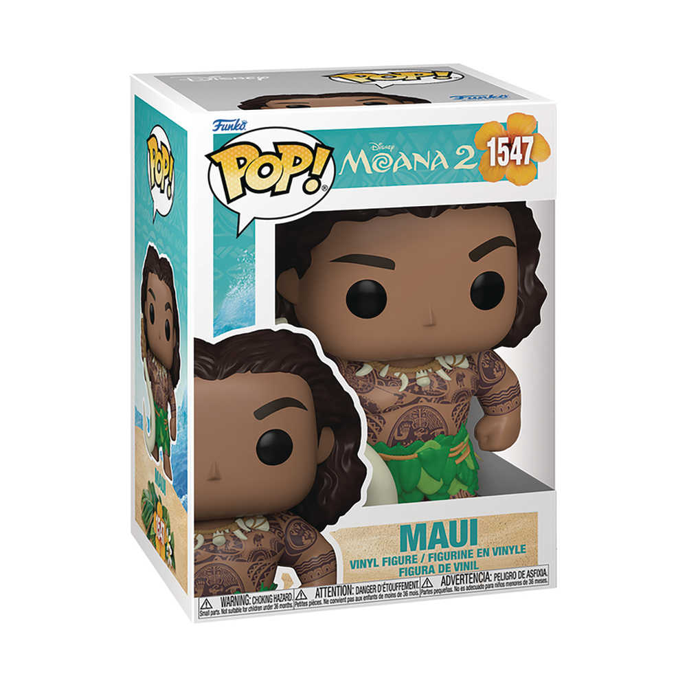 Pop! #1547 Disney Moana 2 Maui Figure
