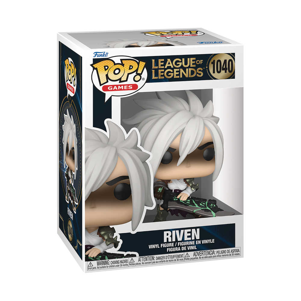 Pop Games League Of Legends Riven W/Broken Blade Vinyl Figure