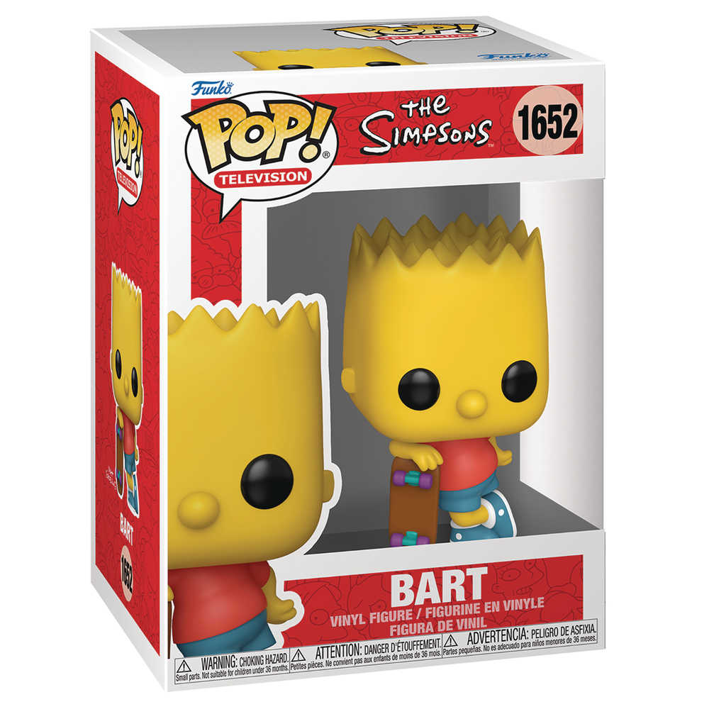 Pop! #1652 TV Simpsons S10 Bart Vinyl Figure