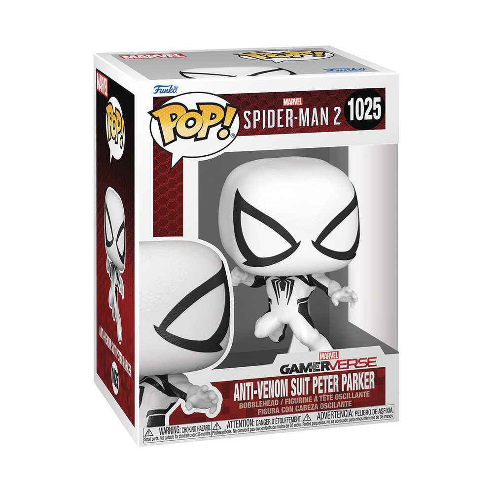 Pop# 1025 Games Spider Man 2 Vg Anti Venom Peter Vinyl Figure