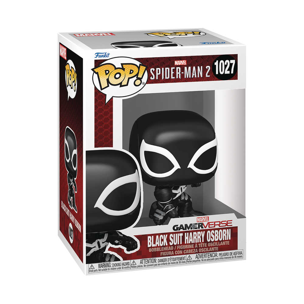 Pop! #1027 Games Spider Man 2 Vg Harry Osborn Black Suit