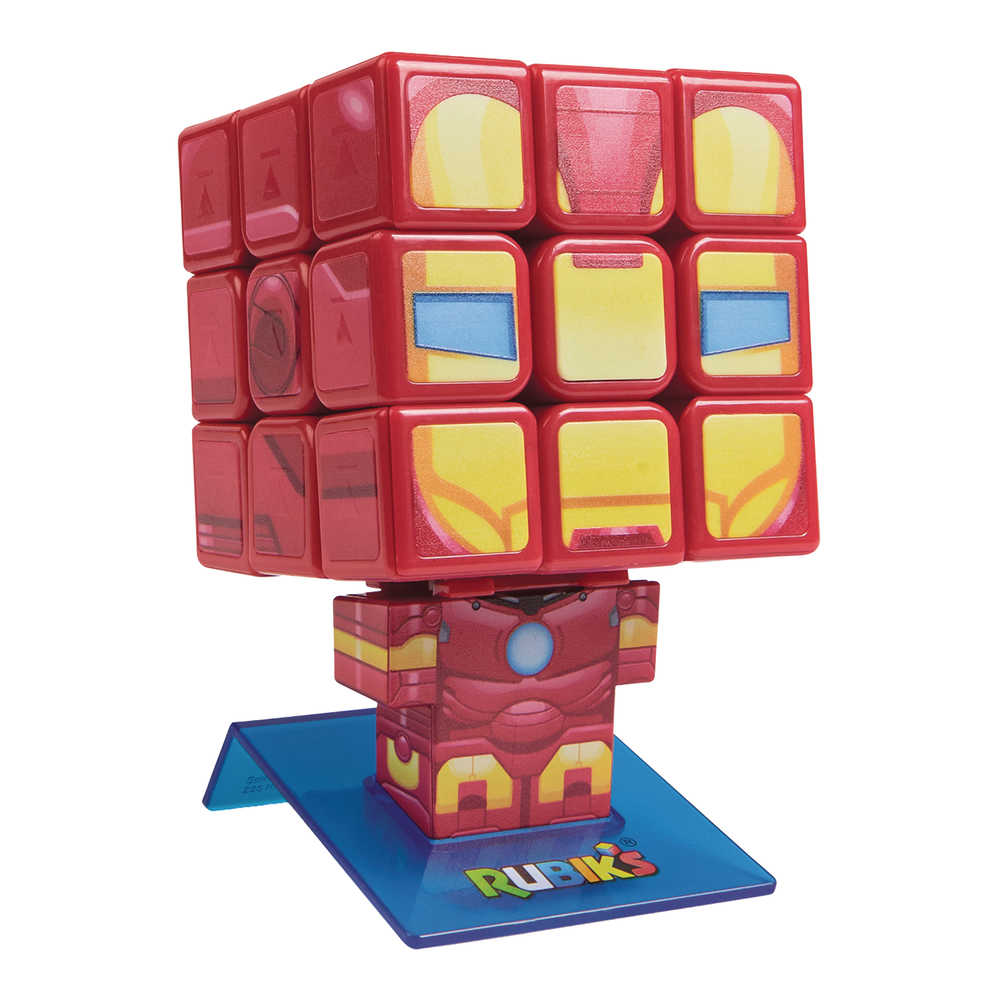 Rubiks Cubers Marvel Iron Man 3x3 Puzzle Cube