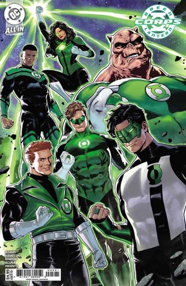 Green Lantern Corps #5 Cover C Lucas Meyer Card Stock Variant