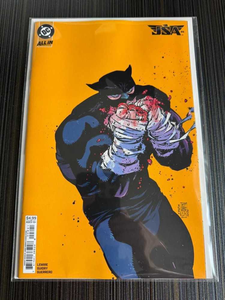 JSA #8 Cover B Jorge Corona Card Stock Variant