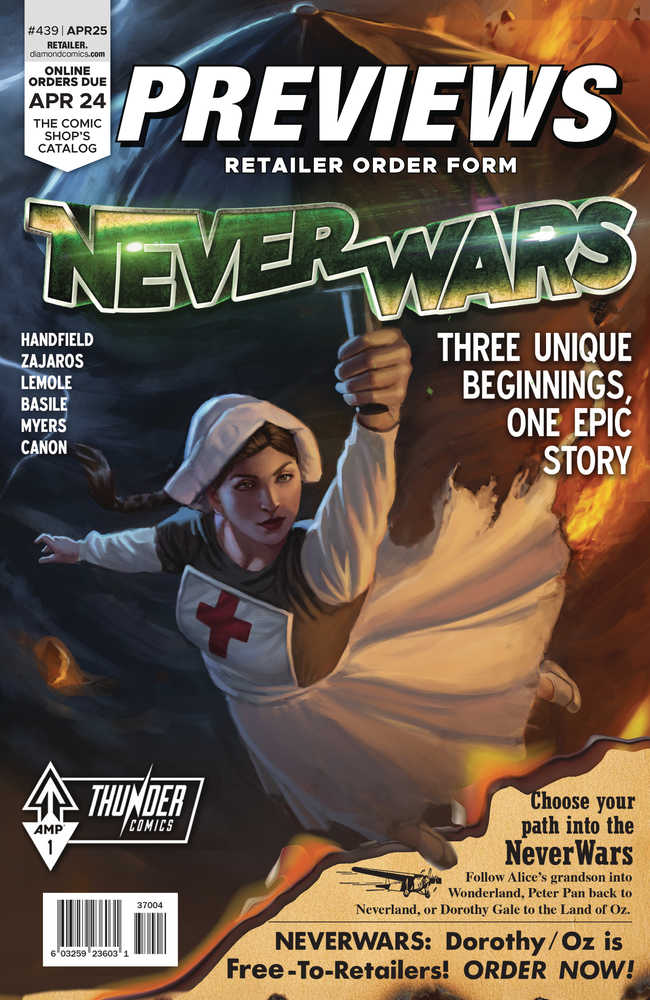 Previews #441 June 2025 Retailer Order Form
