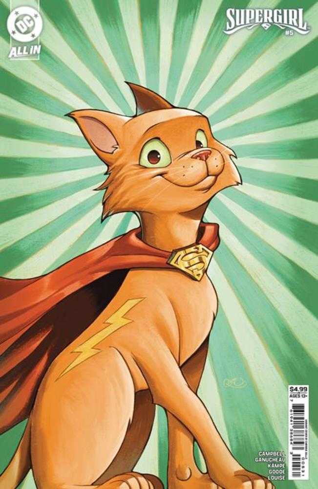 Supergirl #5 Cover C Chrissie Zullo Card Stock Variant