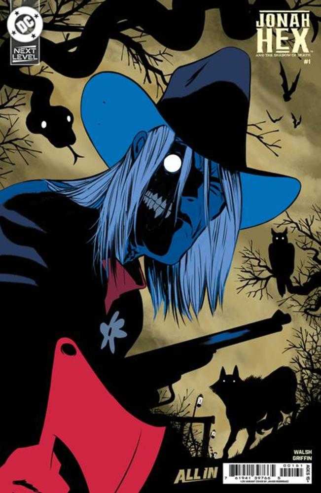 Jonah Hex And The Shadow Of Death #1 (Of 6) Cover G 1 in 25 Javier Rodriguez Card Stock Variant