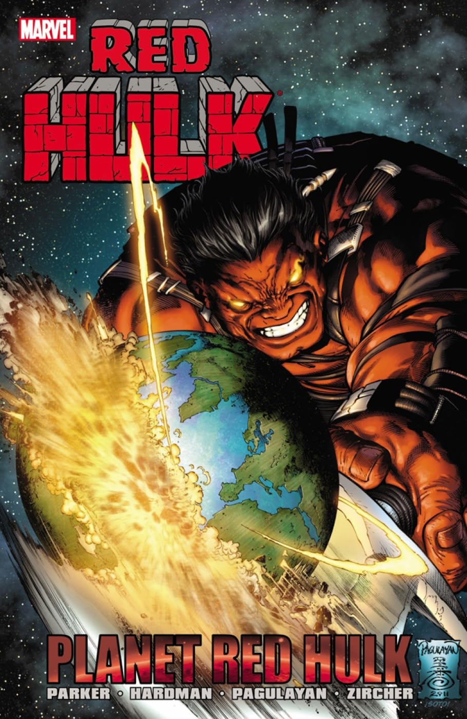 Red Hulk Planet Red Hulk TPB