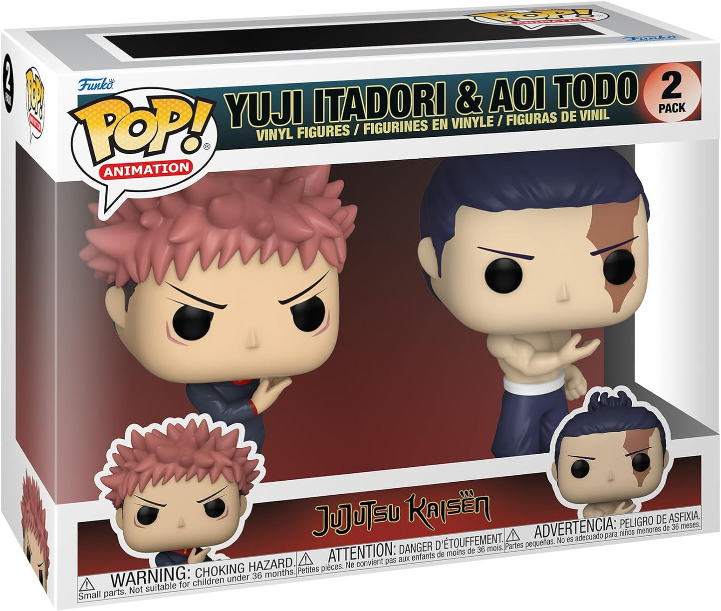 Pop! 2 Pack Yuji Itadori & Aoi Todo