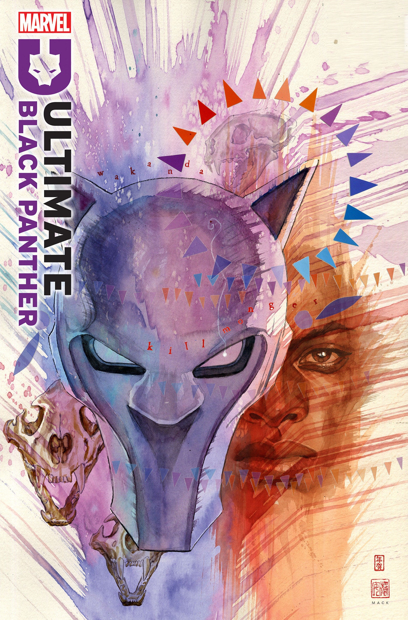 Ultimate Black Panther #6 David Mack Variant