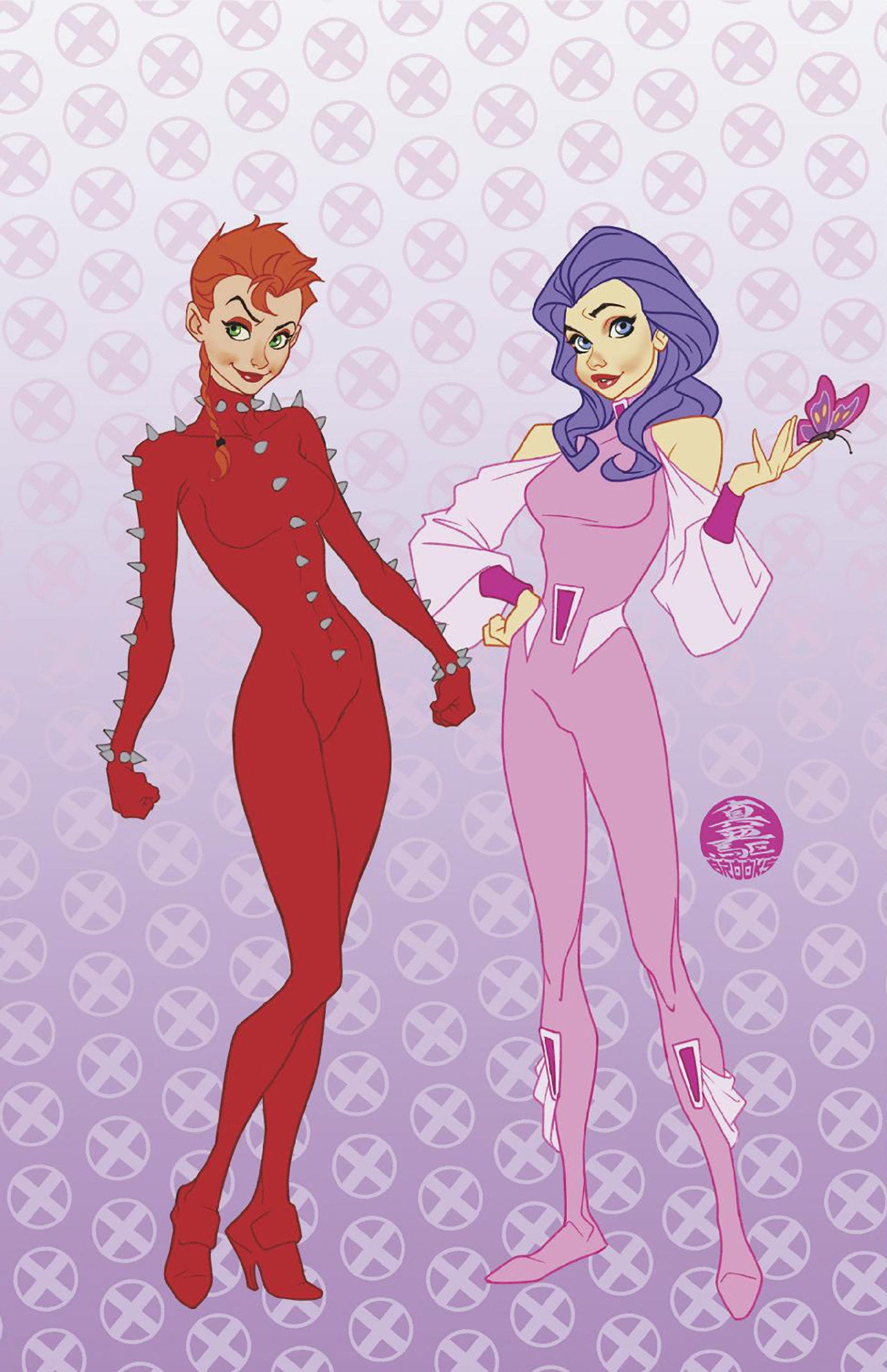 X-Force #8 Mark Brooks Animated-Style Full Art Variant