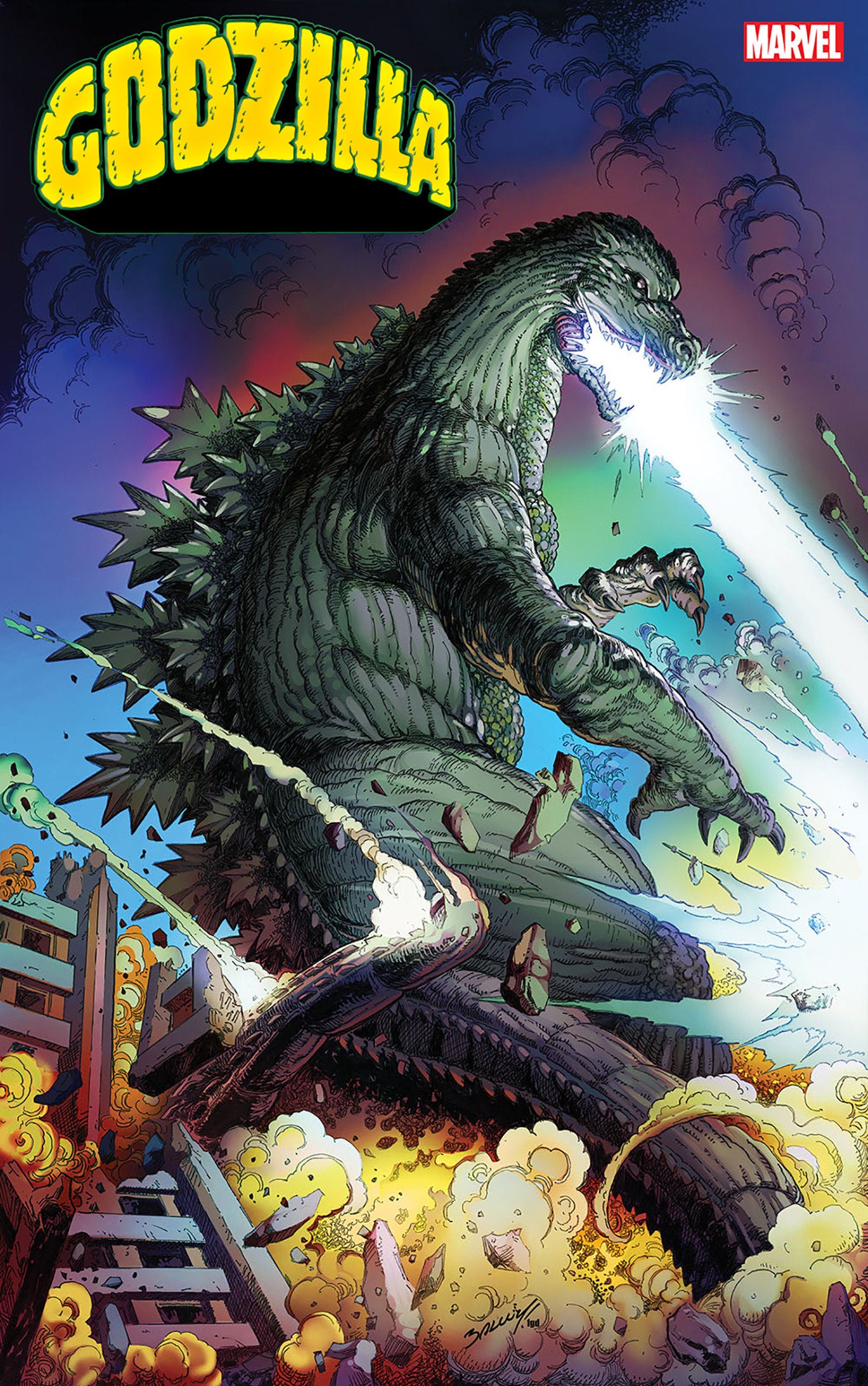 Godzilla #1 Facsimile Edition Mark Bagley Variant