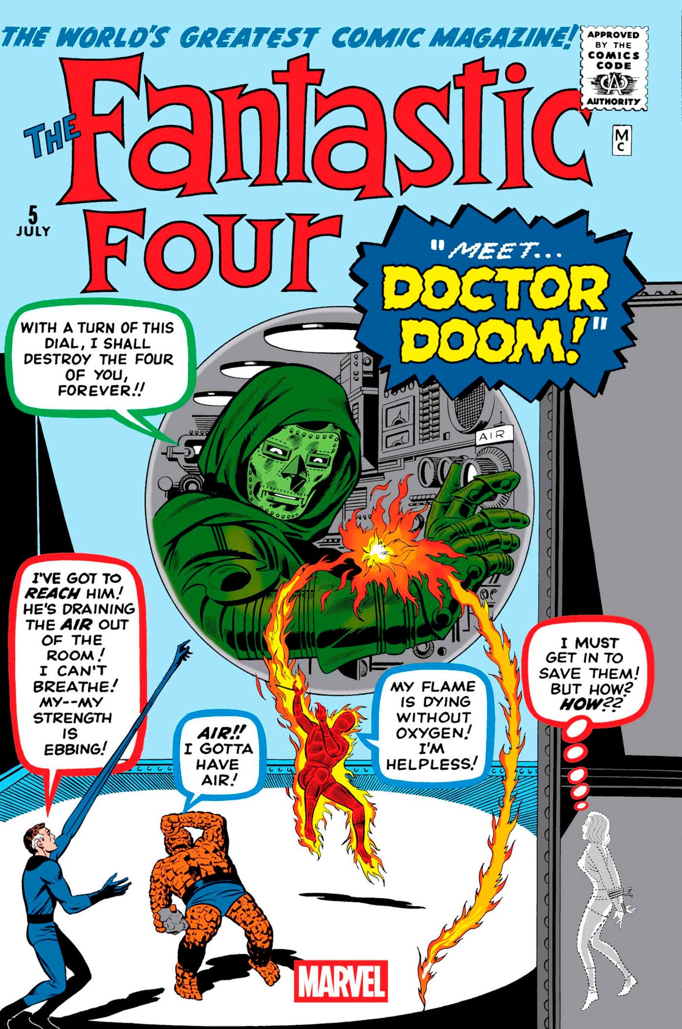 Fantastic Four Facsimile Edition #5
