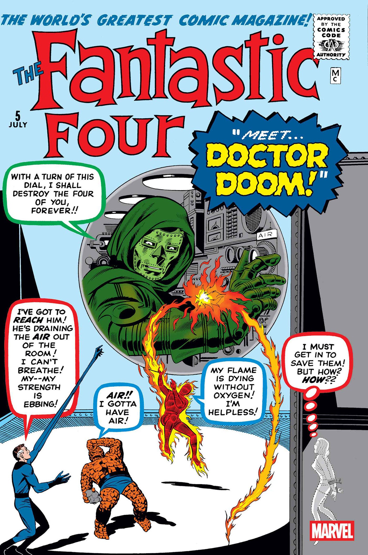 Fantastic Four Facsimile Edition #5 Foil Variant