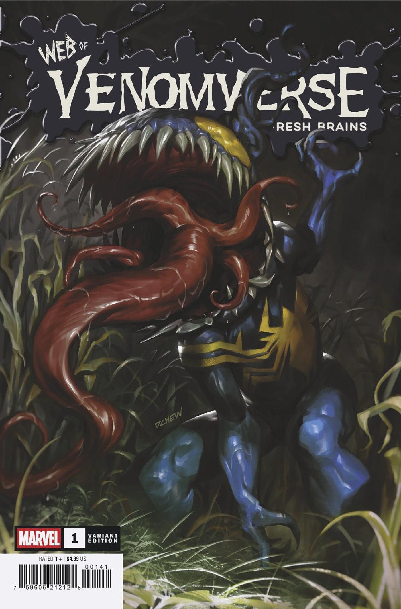 Web Of Venomverse Fresh Brains #1 Derrick Chew Variant