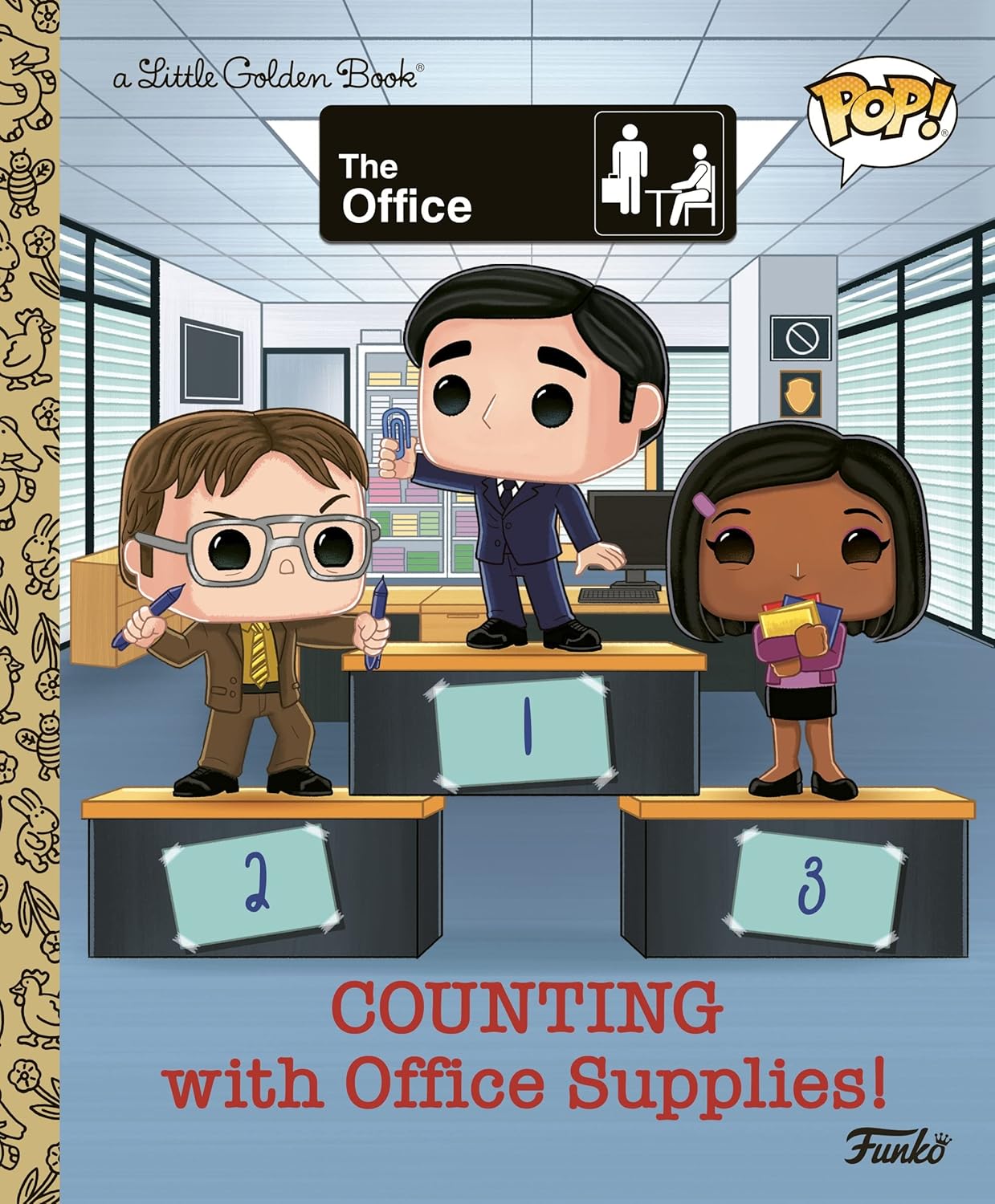 The Office COUNTING with Office Supplies!