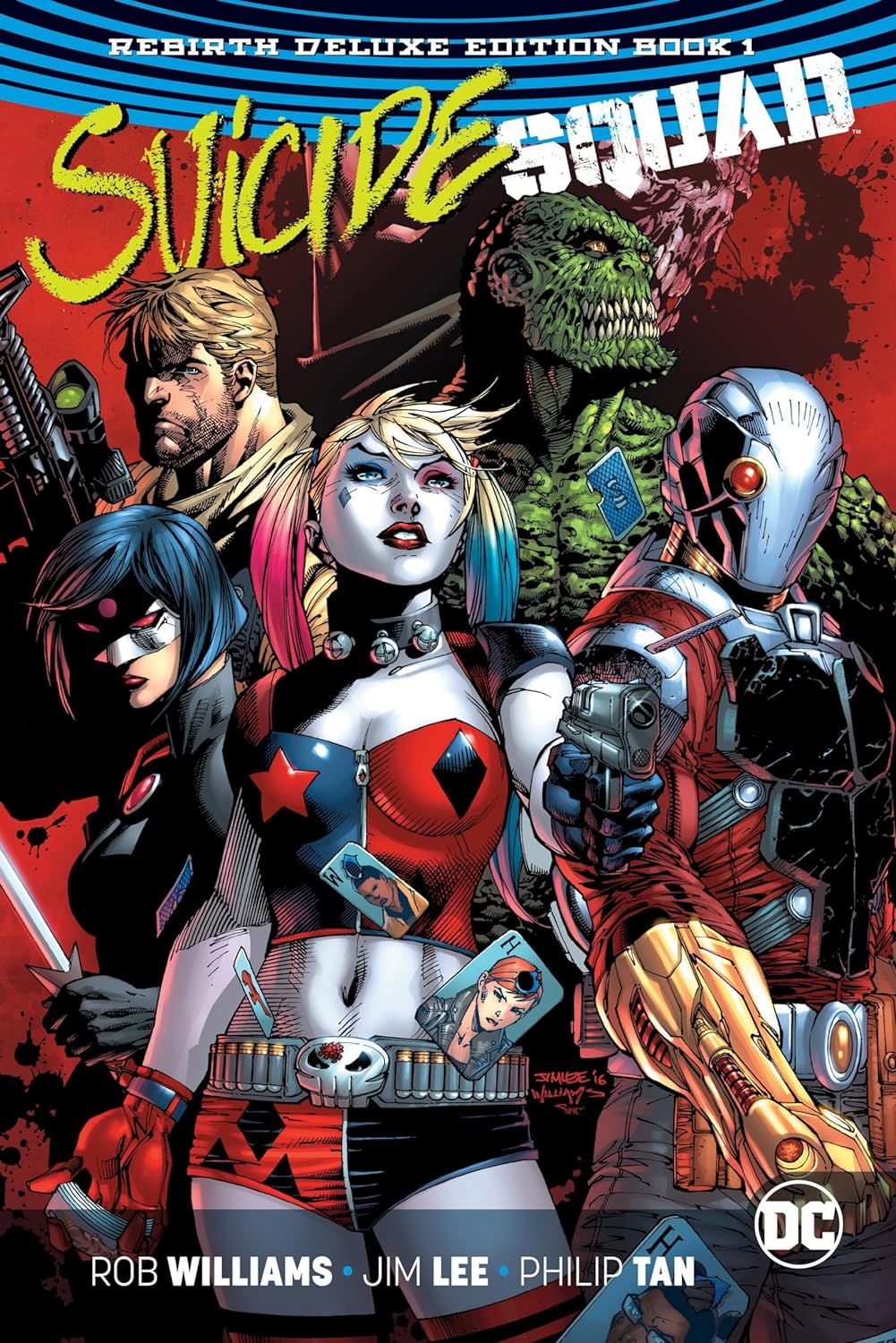 Suicide Squad: The Rebirth Deluxe Edition Book 1 Hardcover