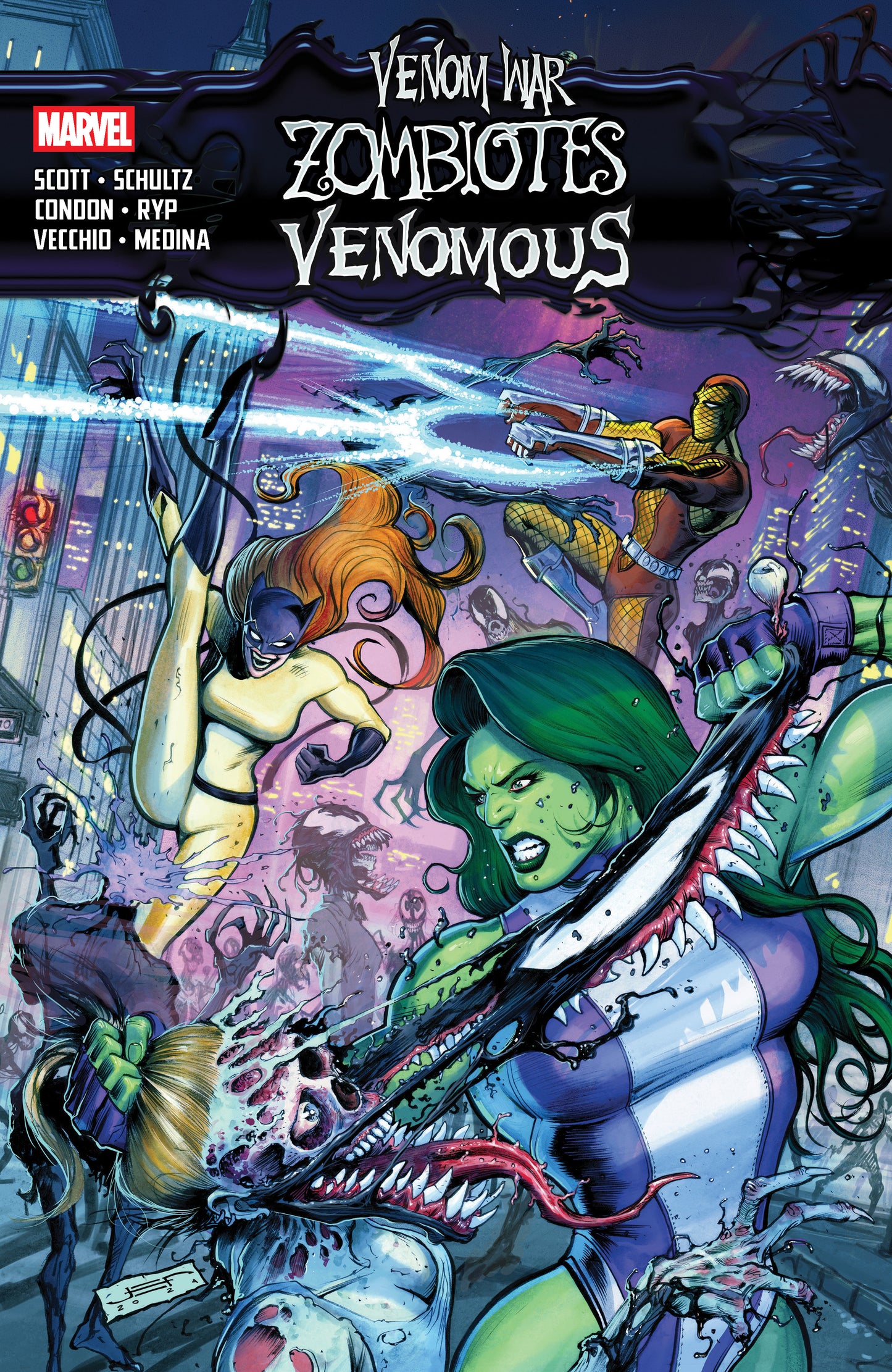Venom War Zombiotes Venomous TPB