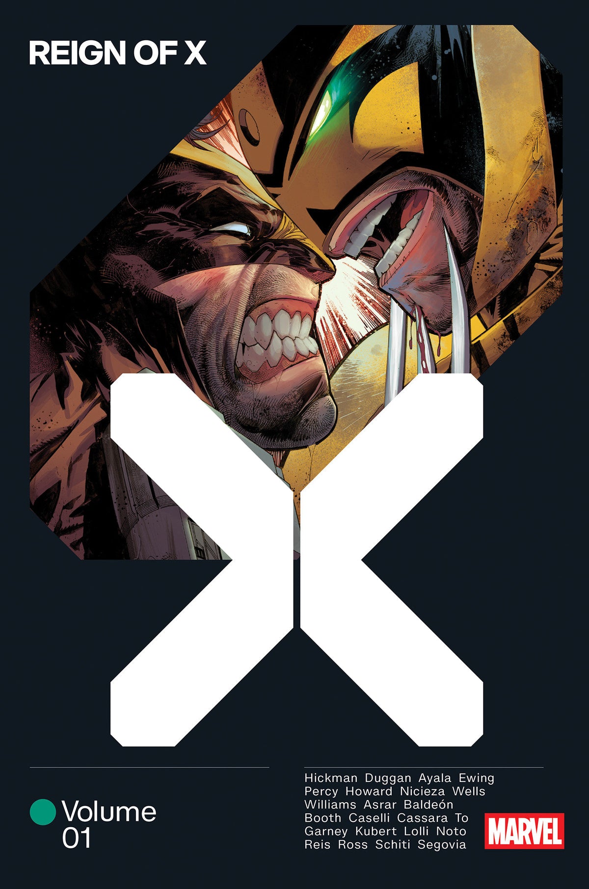 X-Men: Age Of Krakoa Reign Of X Omnibus Volume. 1 Adam Kubert Cover