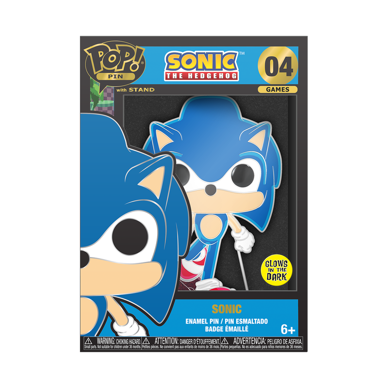 Funko Pop Sonic Super Sonic Pin
