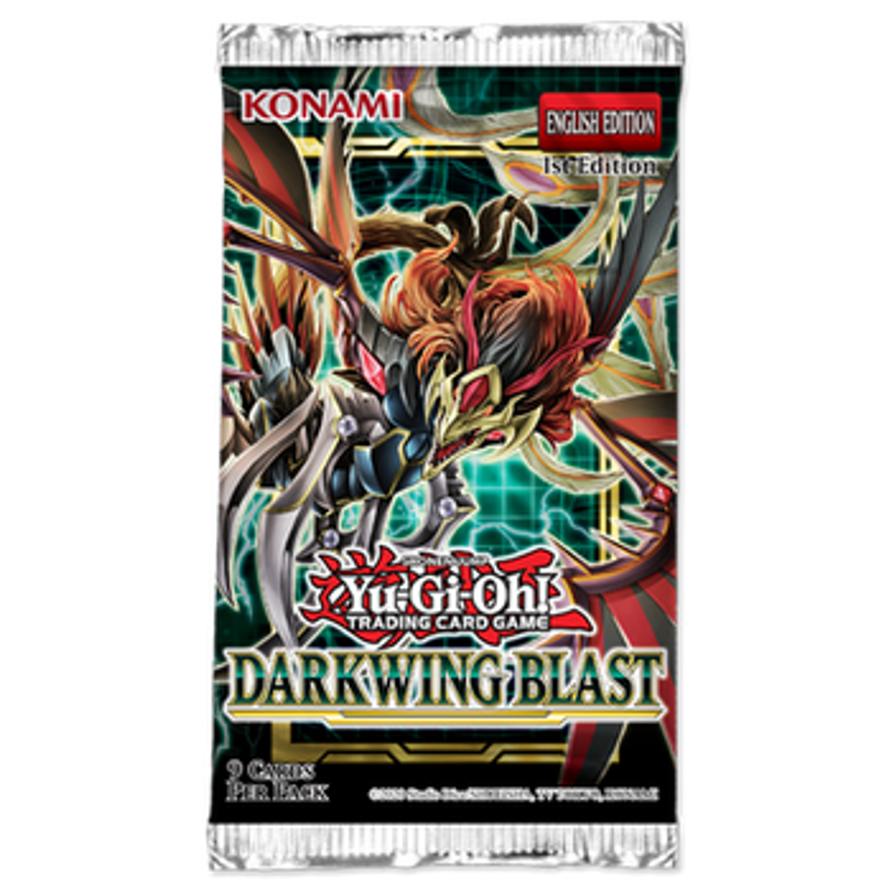 YGO Darkwing Blast Booster Pack